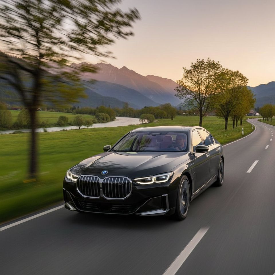 Véhicule de catégorie First — Mercedes Classe S, BMW Série 7